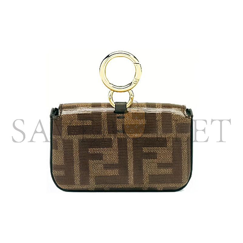 FENDI NANO BAGUETTE CHARM 7AR844A9YHF0KVH (10.5*7*2.5cm)